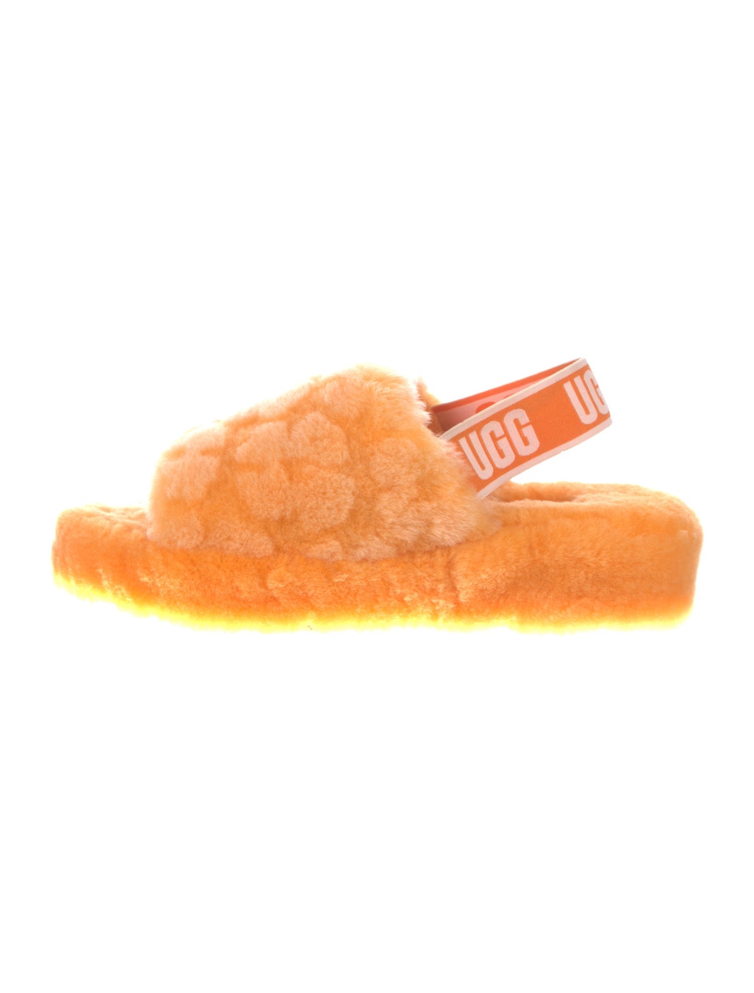 UGG Shearling Slingback Sandals